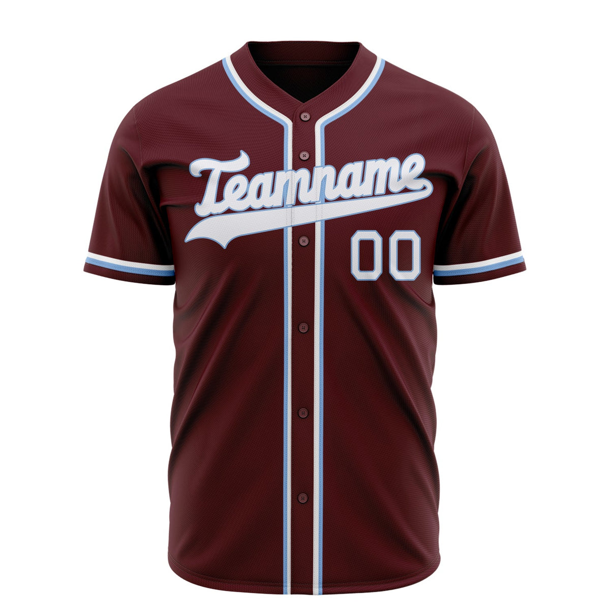 Custom Crimson Baseball Jersey (With White Color)