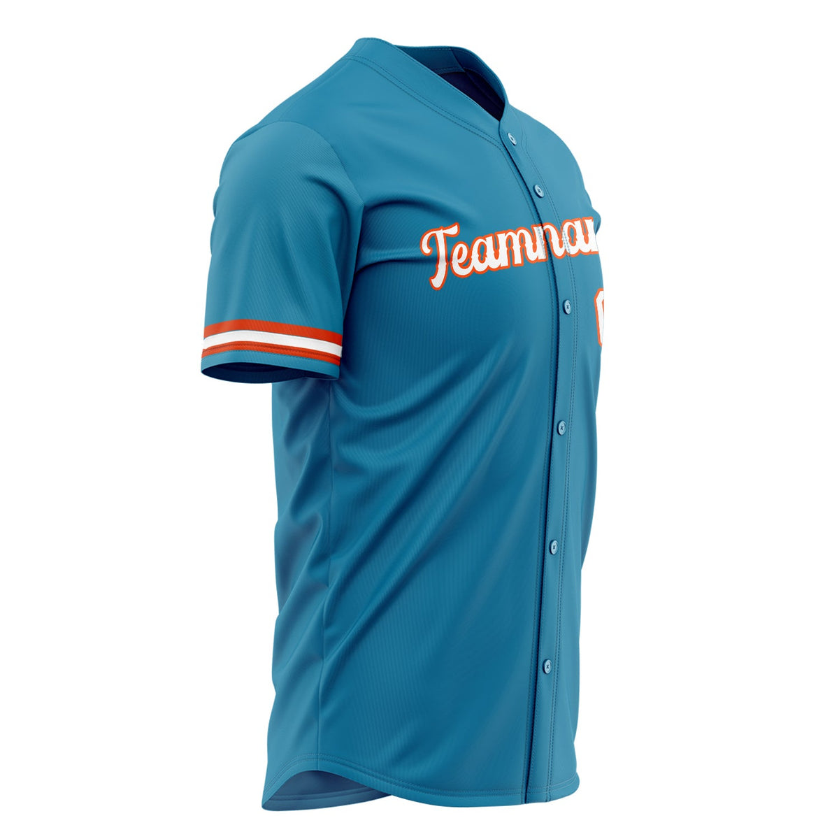 Custom Panther Blue Baseball Jersey (With White Color)