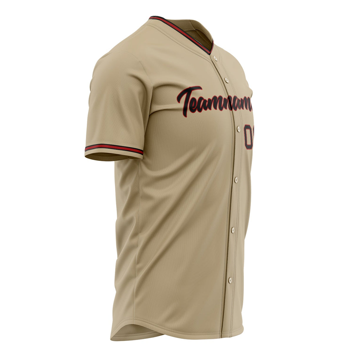 Custom Sand Baseball Jersey (With Black Color)