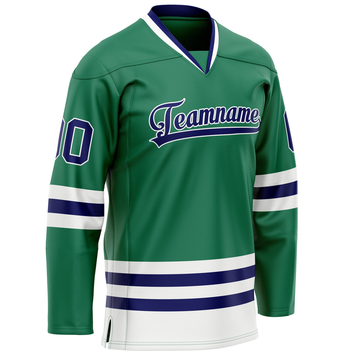 Custom Green Royal Solid Colour Hockey Jersey