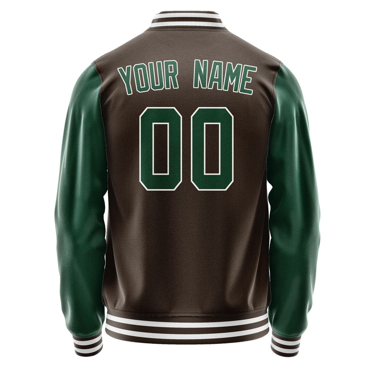 Custom Brown Green Jacket JA0101050118B31805