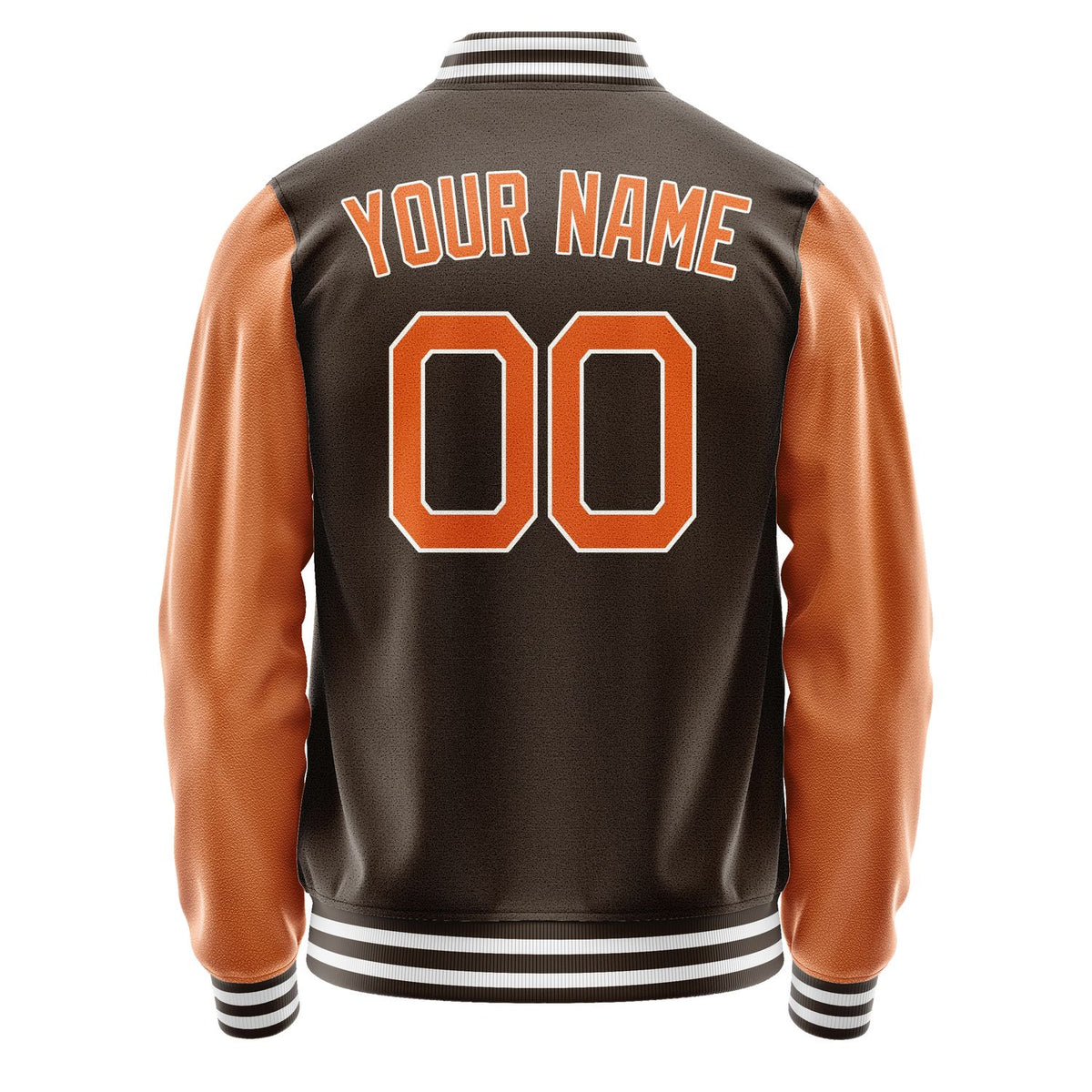 Custom Brown Orange Jacket JA0101280118B21828