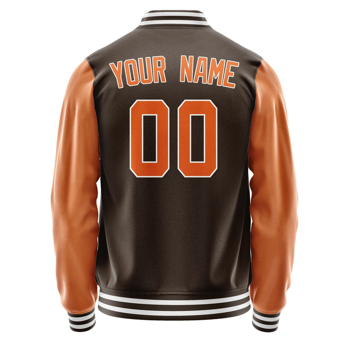 Custom Brown Orange Jacket JA0101280118B31828