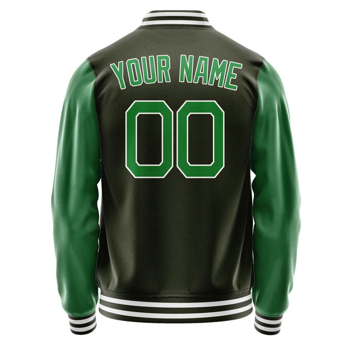 Custom Olive Emerald Green Jacket JA0202240218B21824