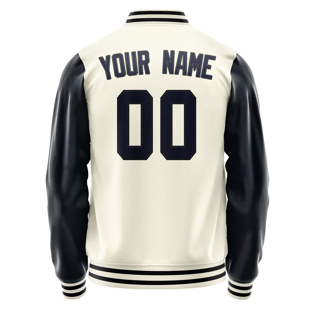 Custom Cream Navy Jacket JA0303110317B31711