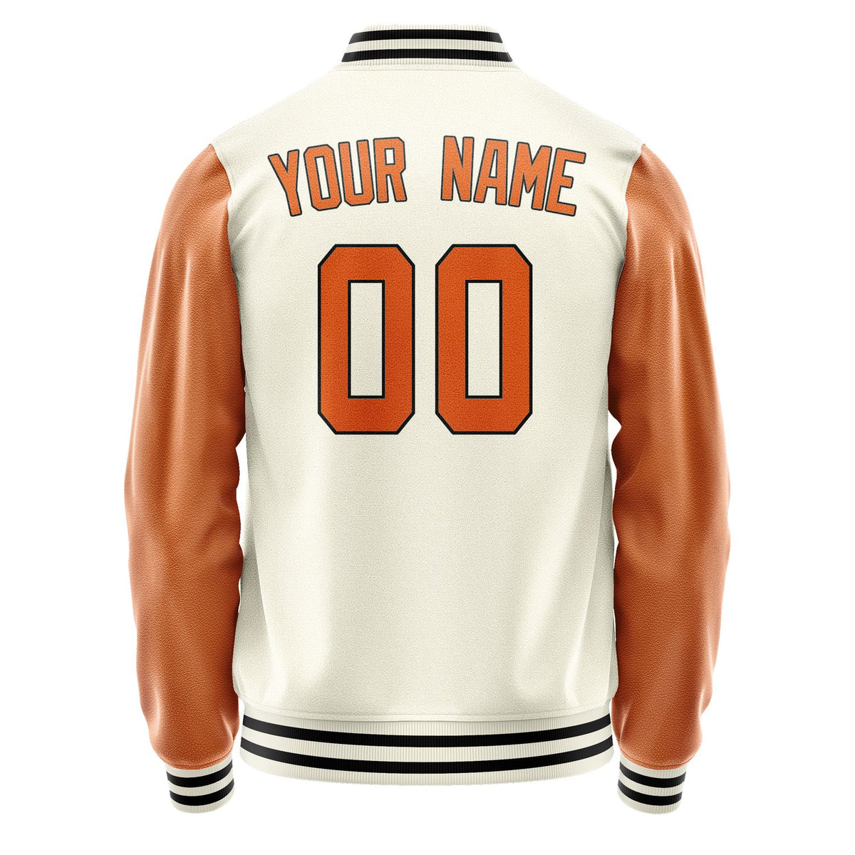 Custom Cream Orange Jacket JA0303280317B31728