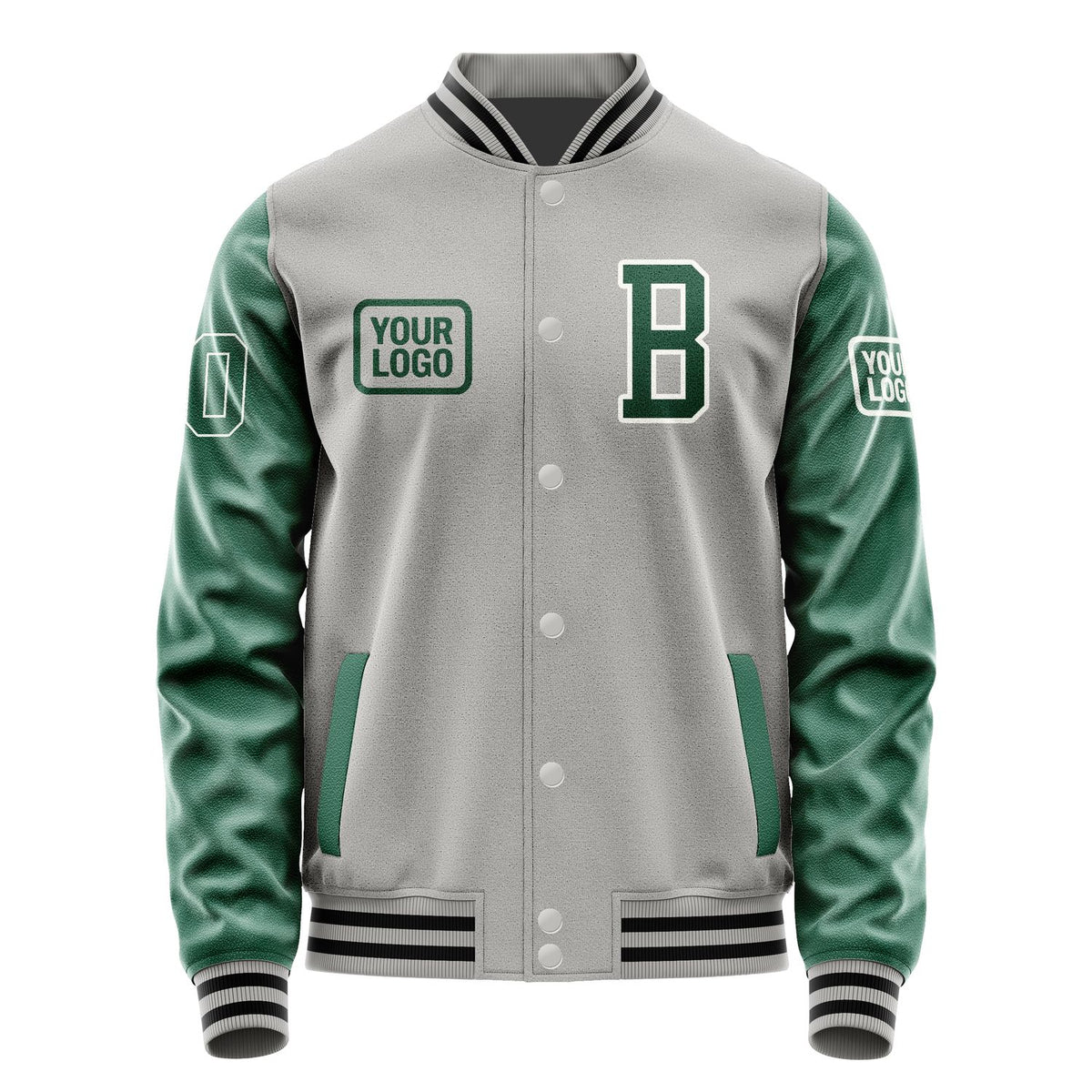 Custom Gray Green Jacket JA040405041718050518