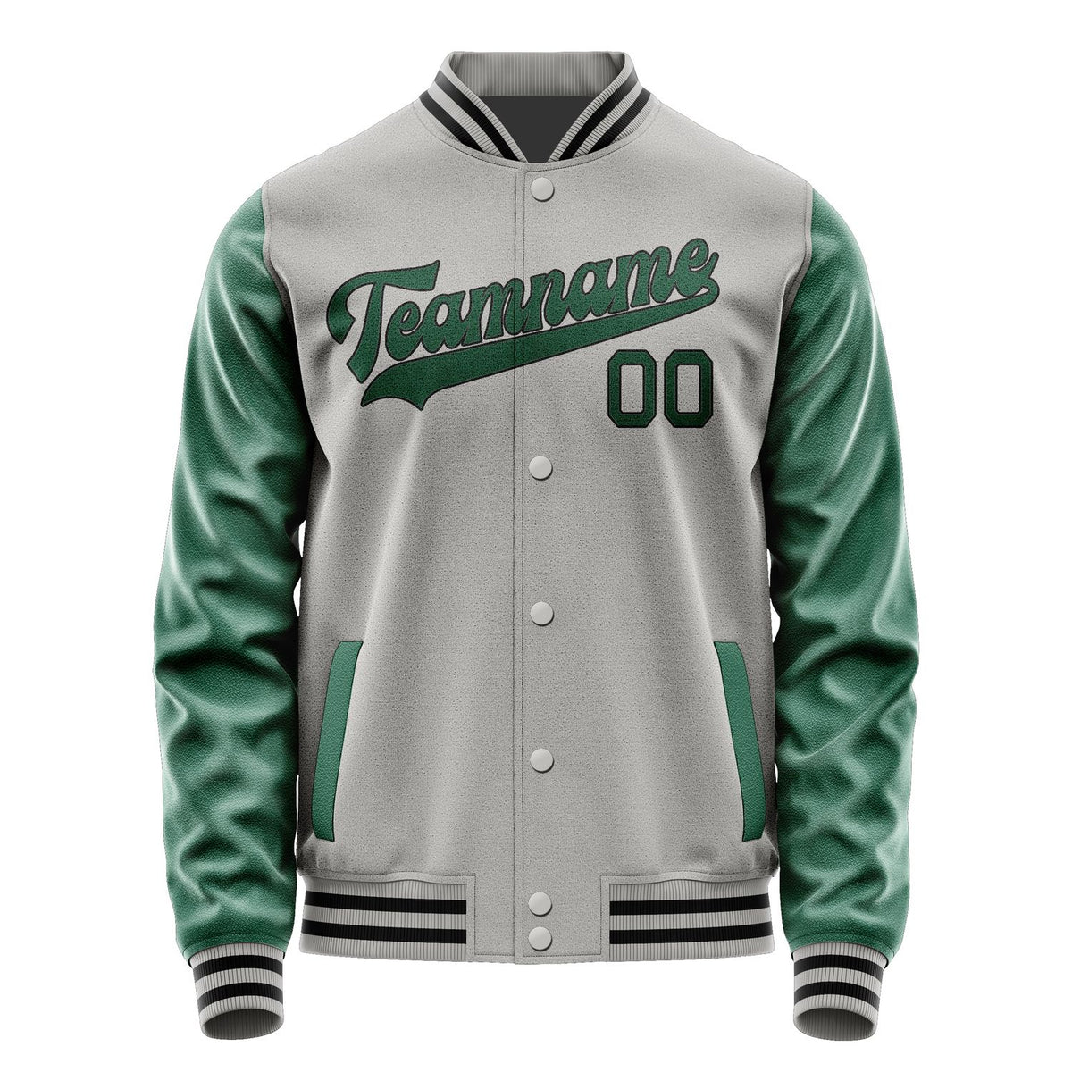 Custom Gray Green Jacket JA0404050417B31705