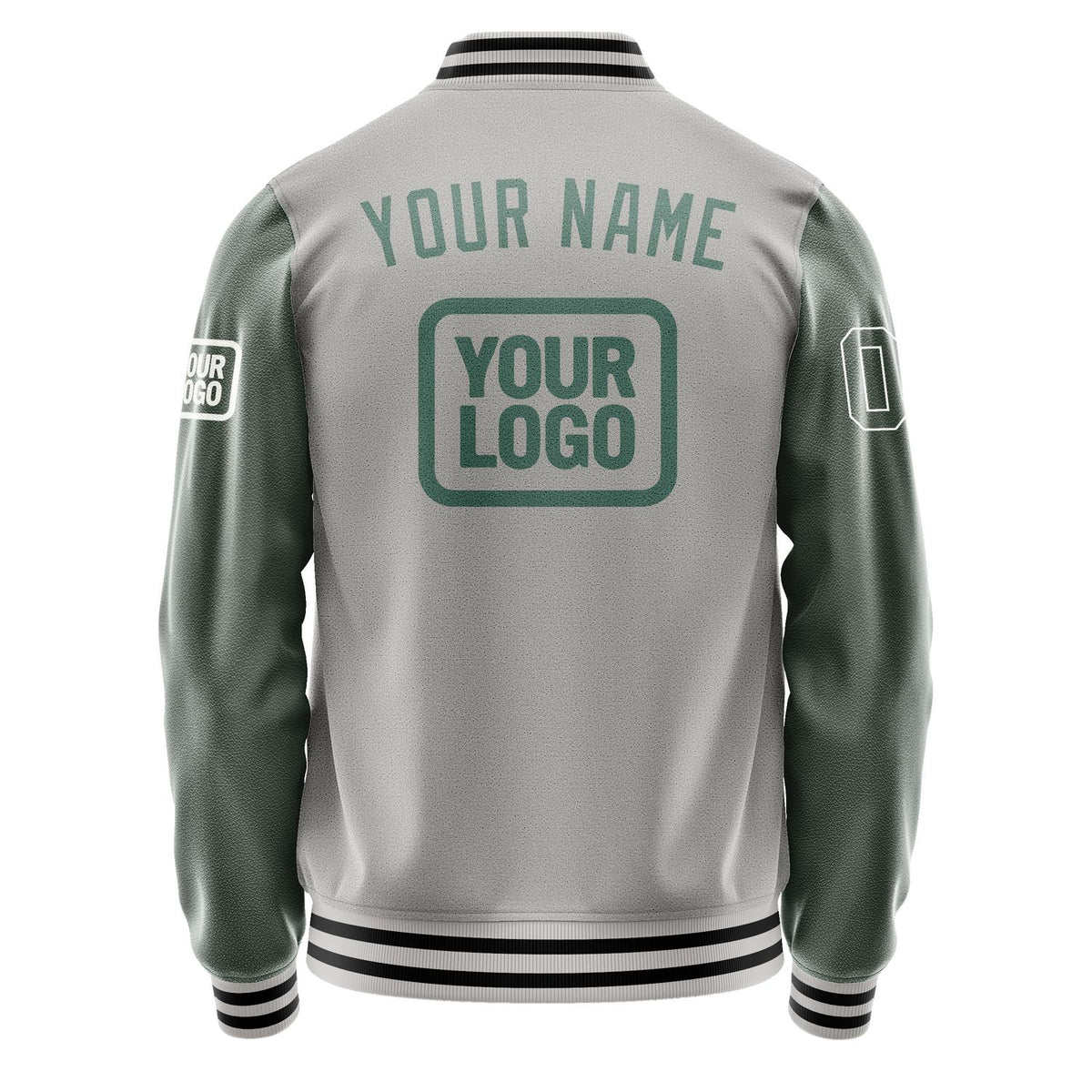 Custom Gray Blue Green Jacket JA040427041718272718