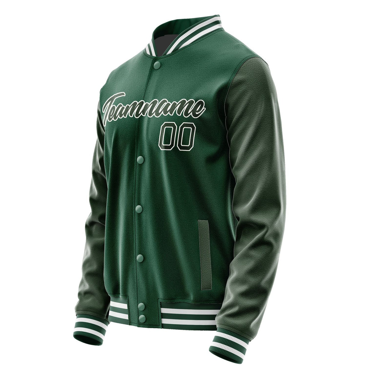 Custom Green Dark Green Jacket JA0505060518B21806