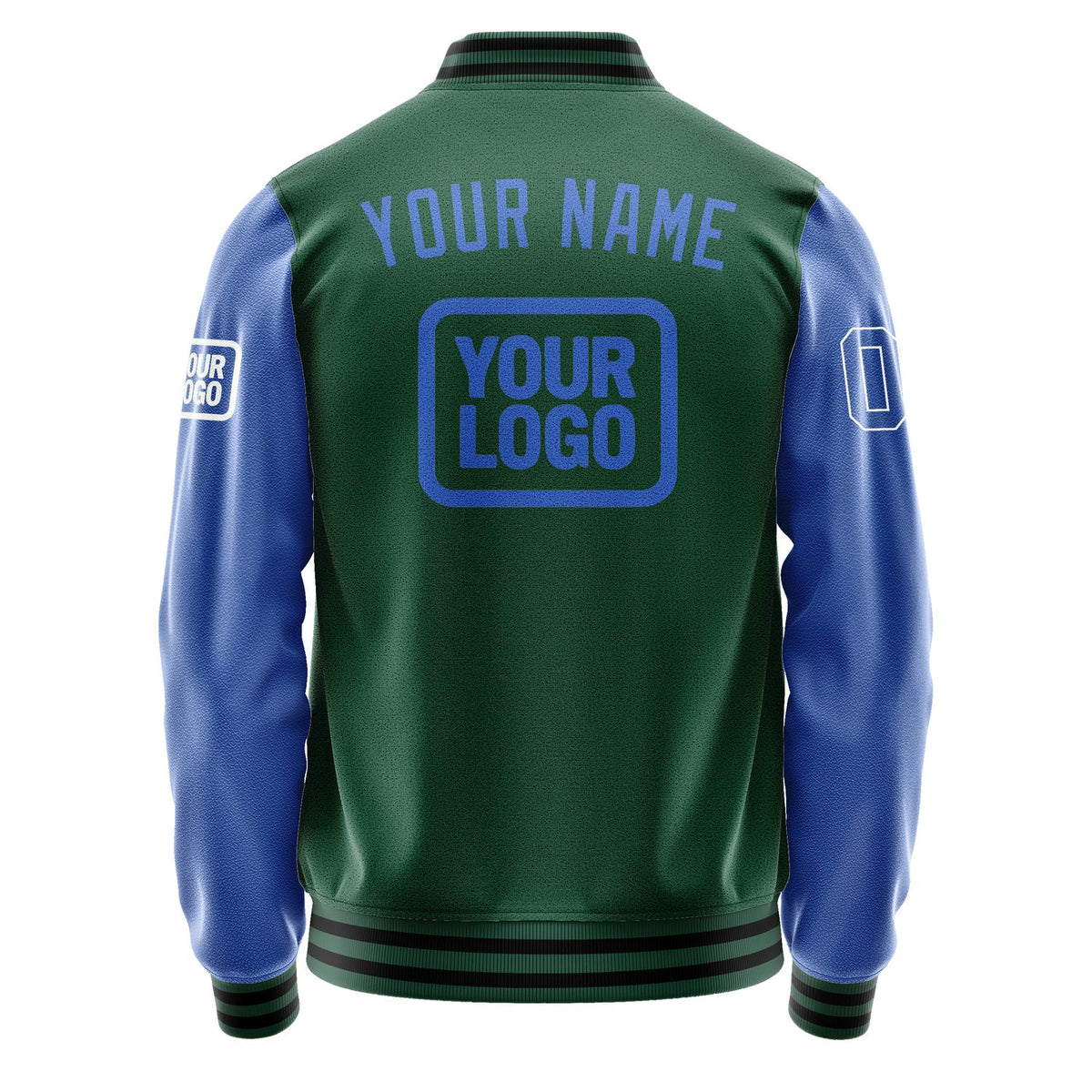 Custom Green Sky Blue Jacket JA050509051718090918