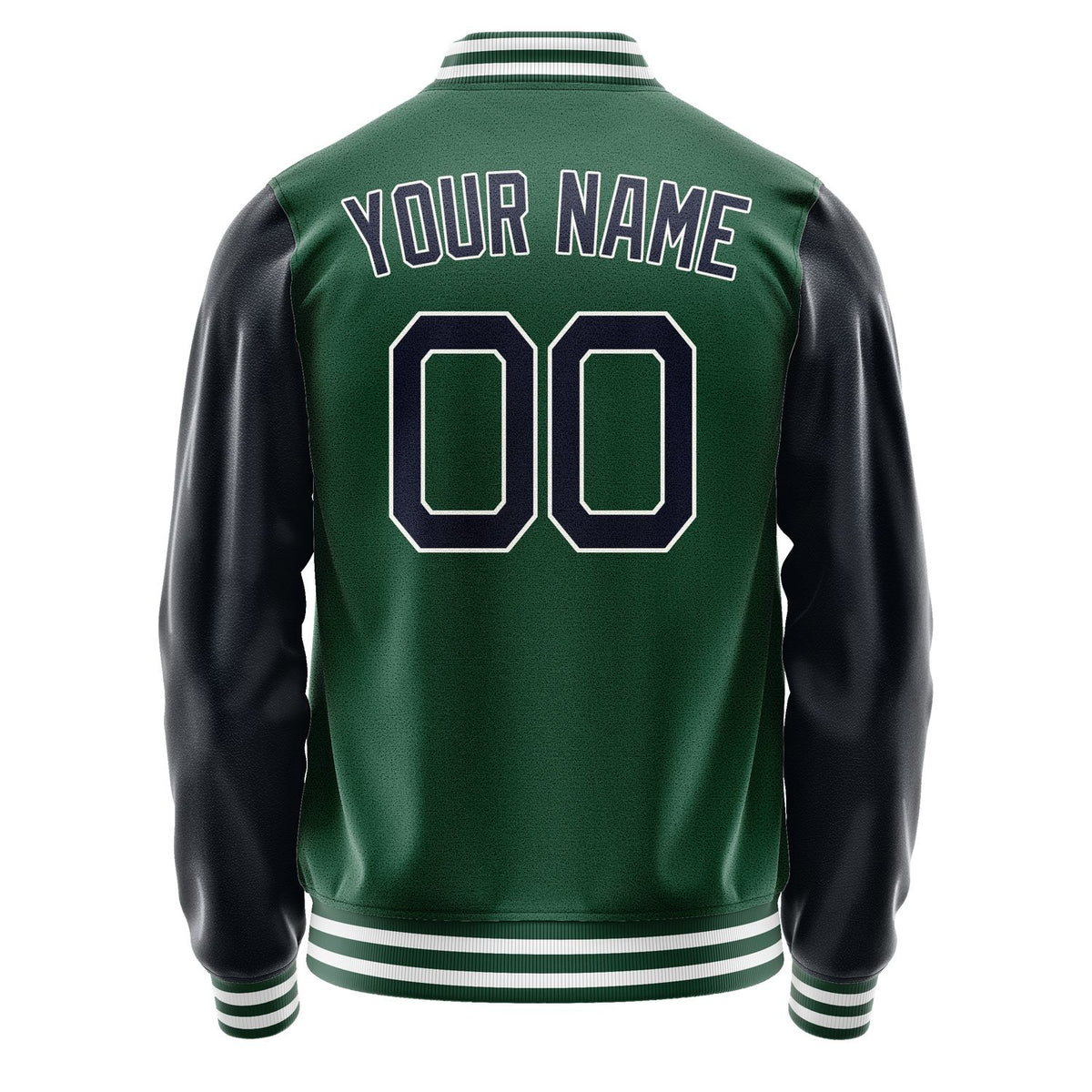 Custom Green Navy Jacket JA0505110518B21811