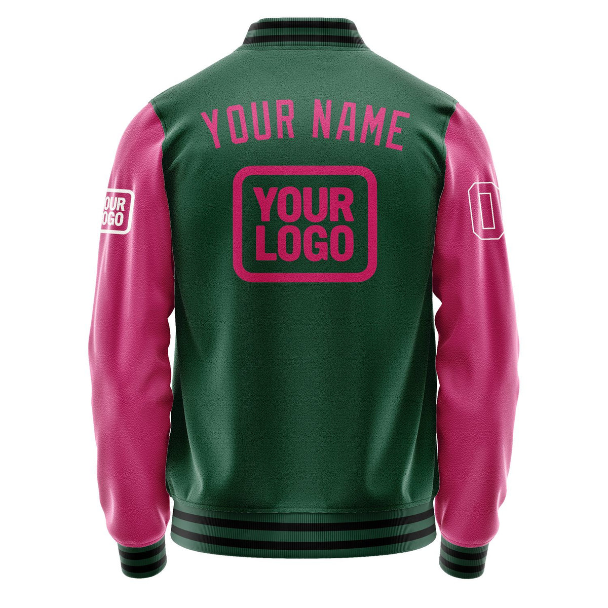 Custom Green Pink Jacket JA050513051718131318