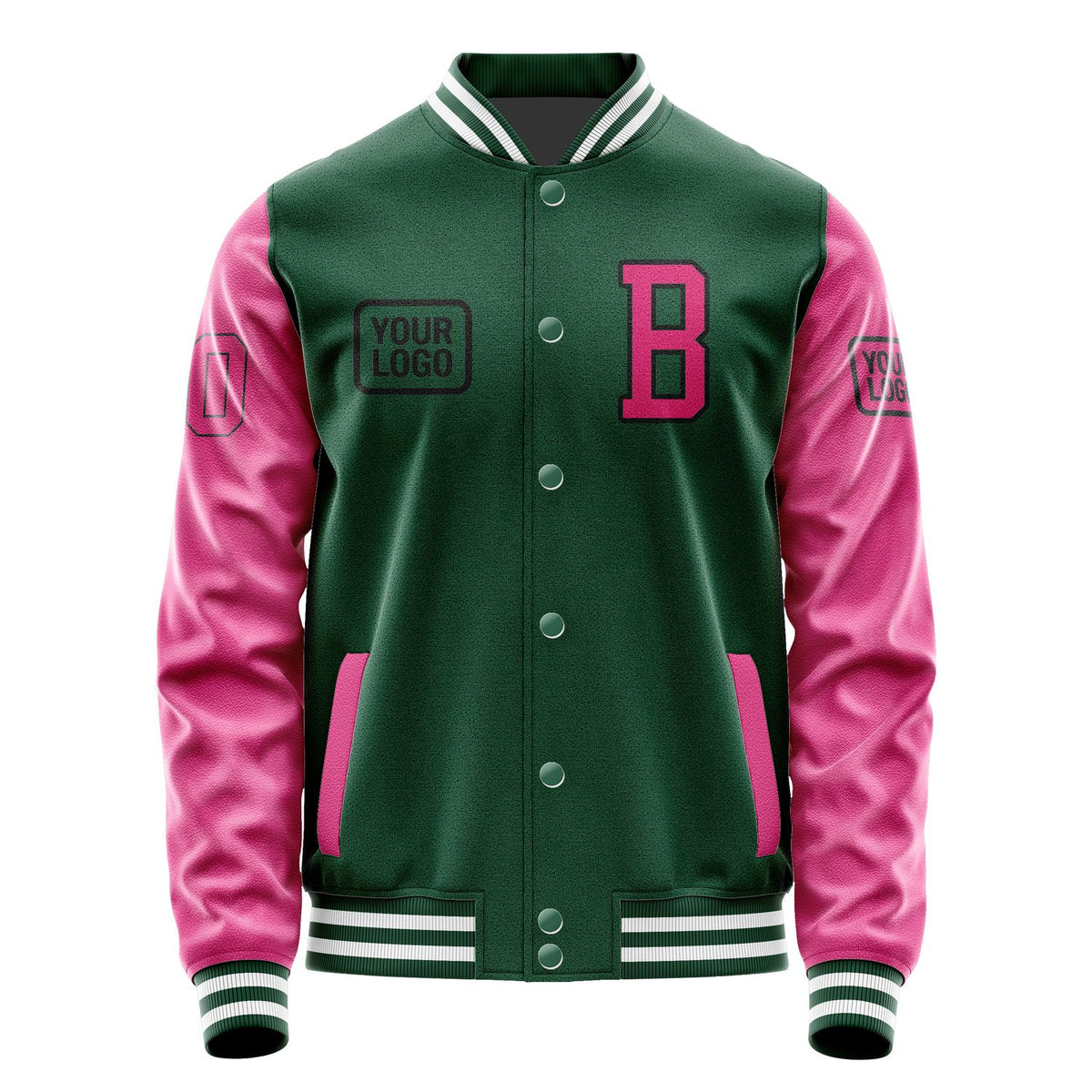 Custom Green Pink Jacket JA050513051817131317