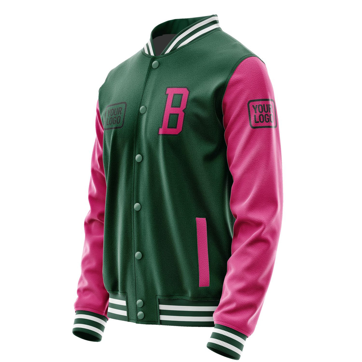 Custom Green Pink Jacket JA050513051817131317