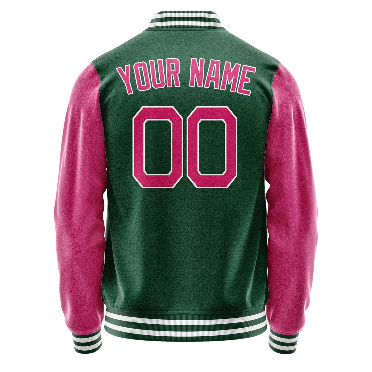 Custom Green Pink Jacket JA0505130518B21813