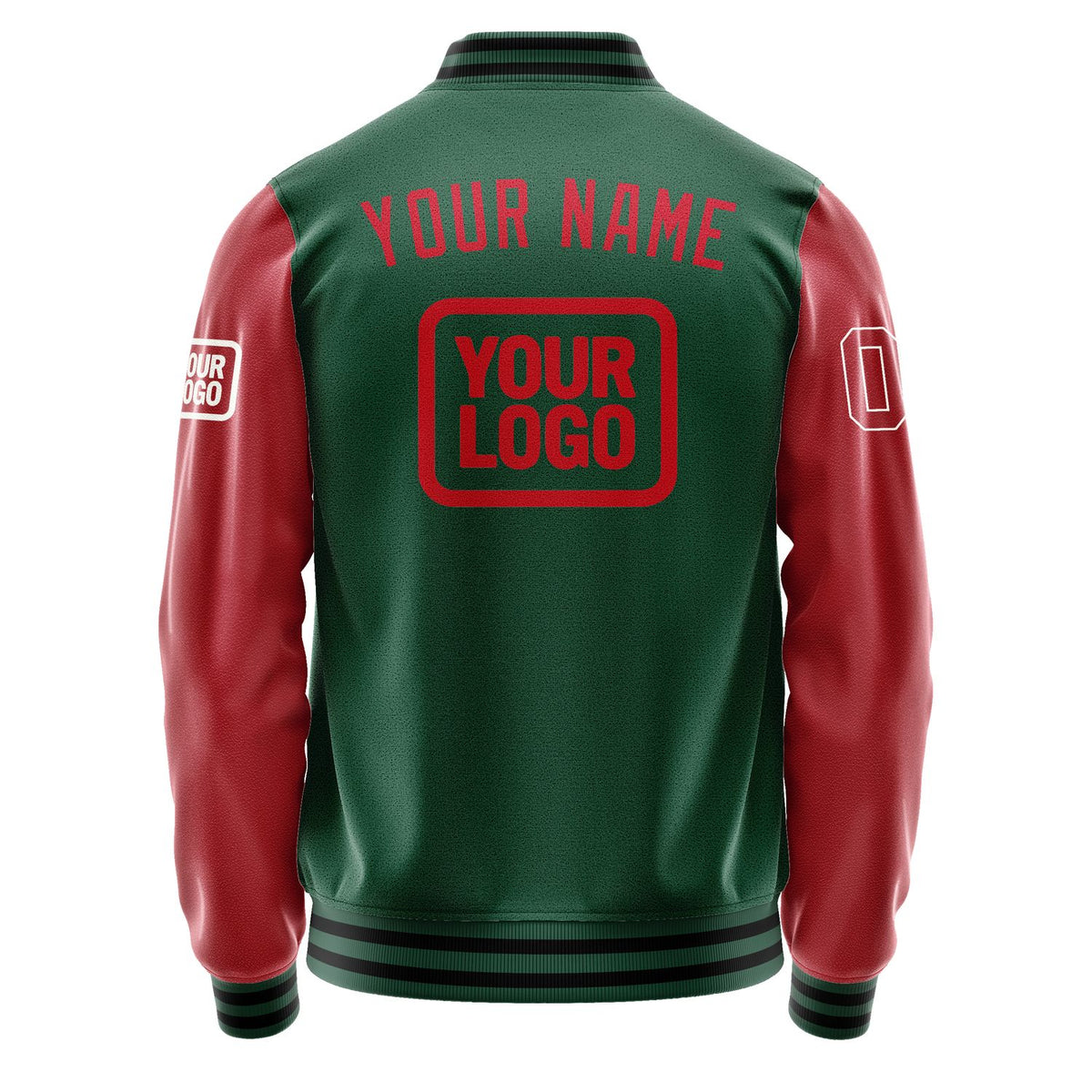 Custom Green Red Jacket JA050514051718141418