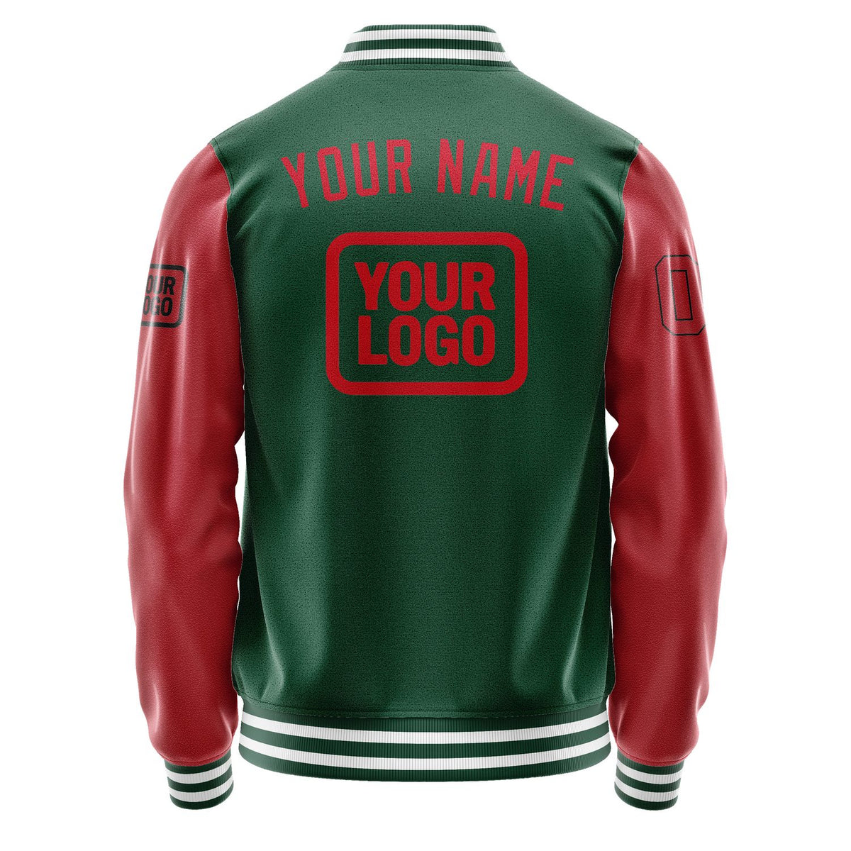 Custom Green Red Jacket JA050514051817141417