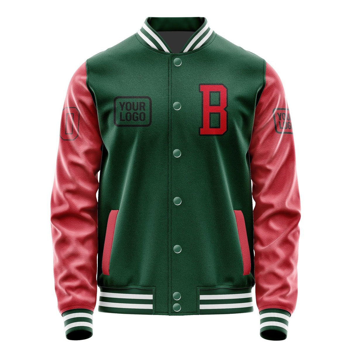 Custom Green Red Jacket JA050514051817141417