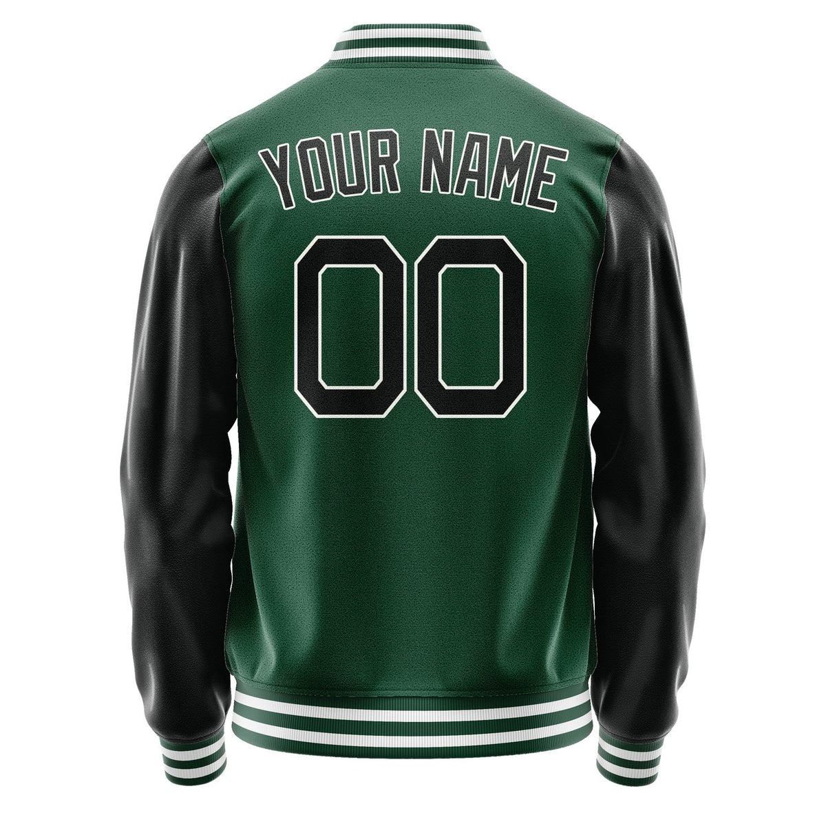 Custom Green Black Jacket JA0505170518B21817