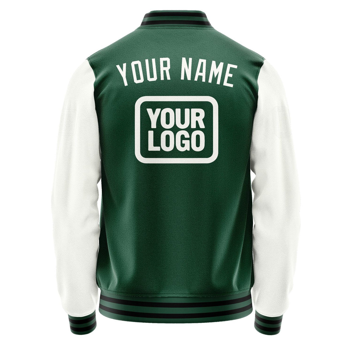 Custom Green White Jacket JA050518051718181818