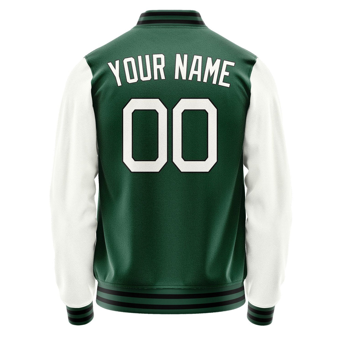 Custom Green White Jacket JA0505180517B21718