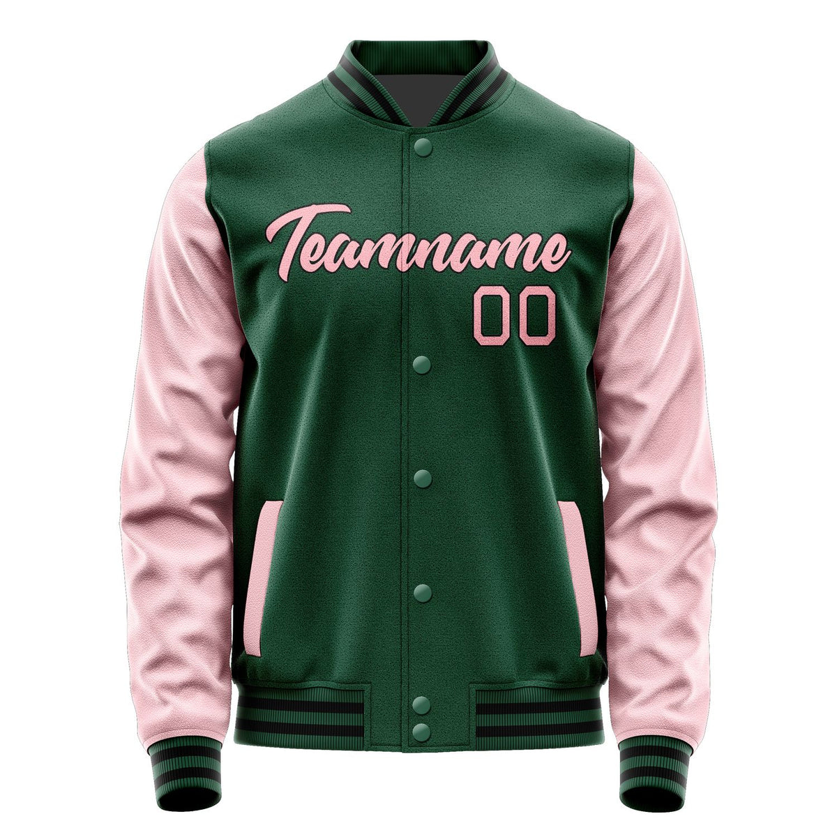 Custom Green Light Pink Jacket JA0505210517B21721