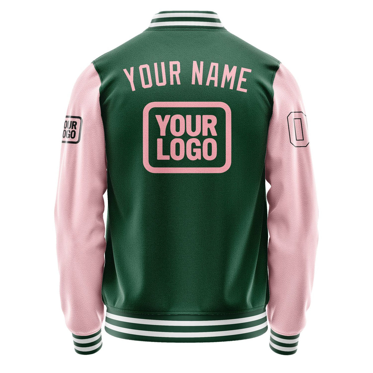 Custom Green Light Pink Jacket JA050521051817212117