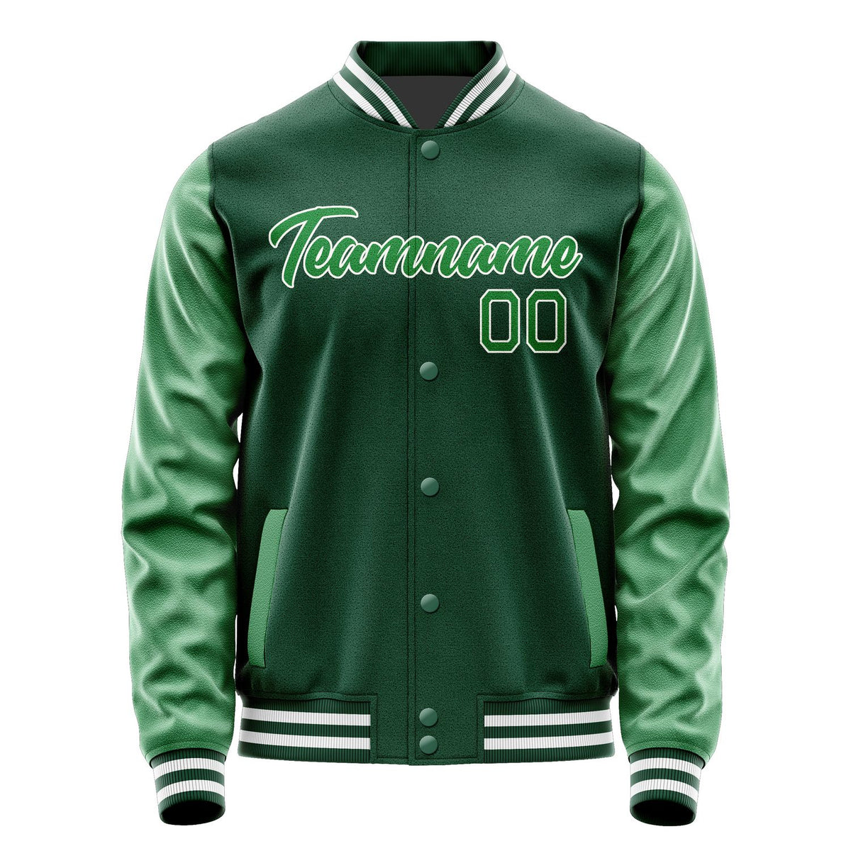 Custom Green Emerald Green Jacket JA0505240518B21824