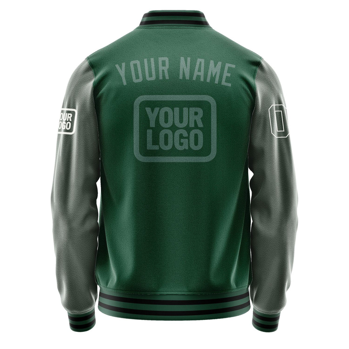 Custom Green Blue Green Jacket JA050527051718272718