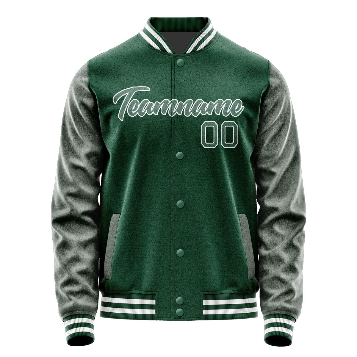 Custom Green Blue Green Jacket JA0505270518B21827