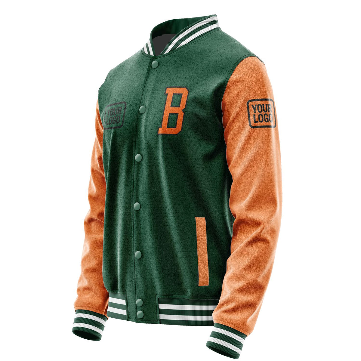 Custom Green Orange Jacket JA050528051817282817