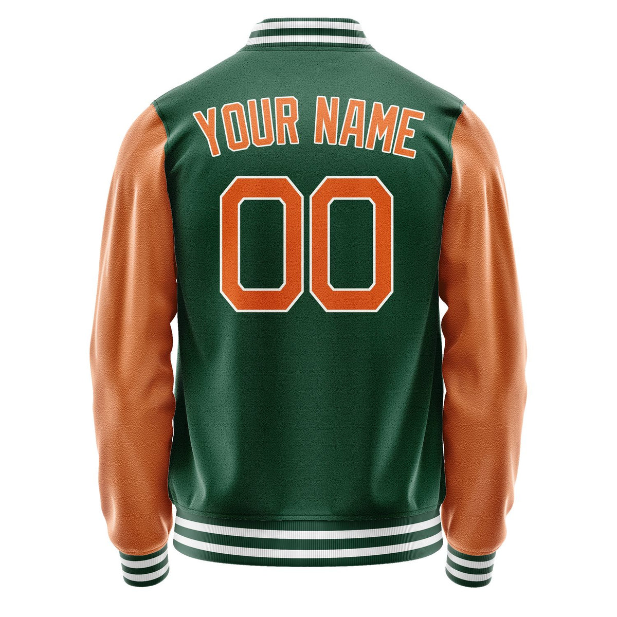 Custom Green Orange Jacket JA0505280518B21828