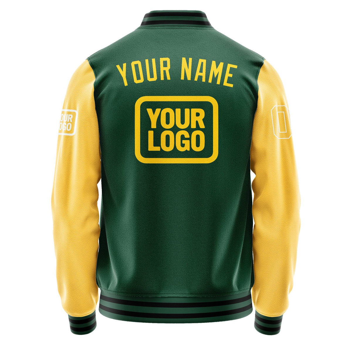 Custom Green Gold Jacket JA050530051718303018