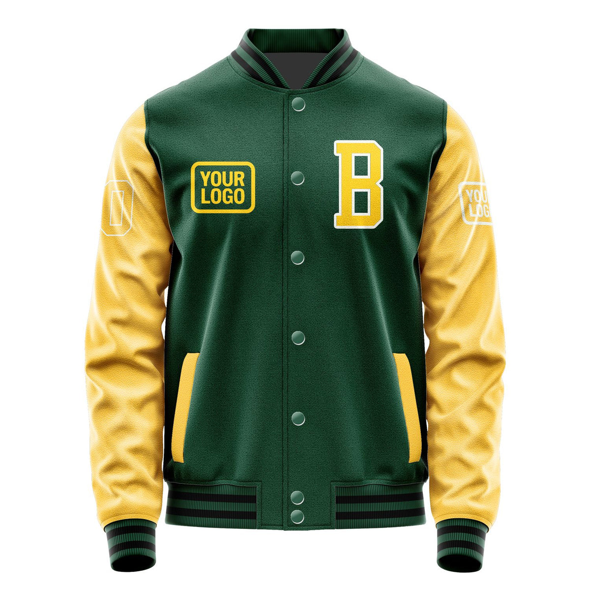 Custom Green Gold Jacket JA050530051718303018