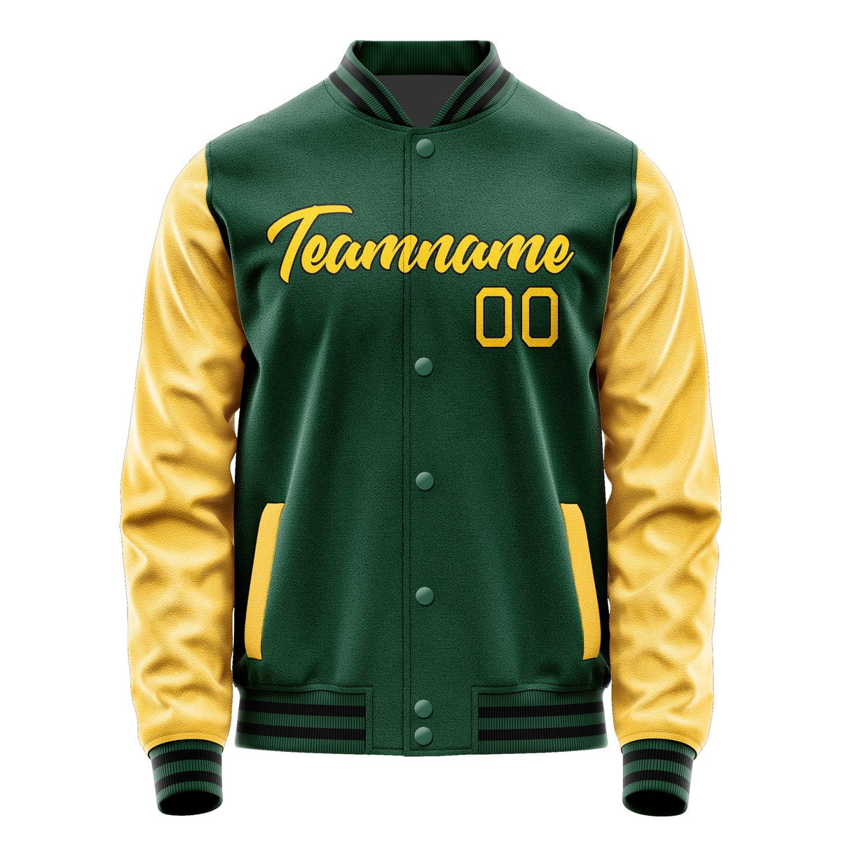 Custom Green Gold Jacket JA0505300517B21730