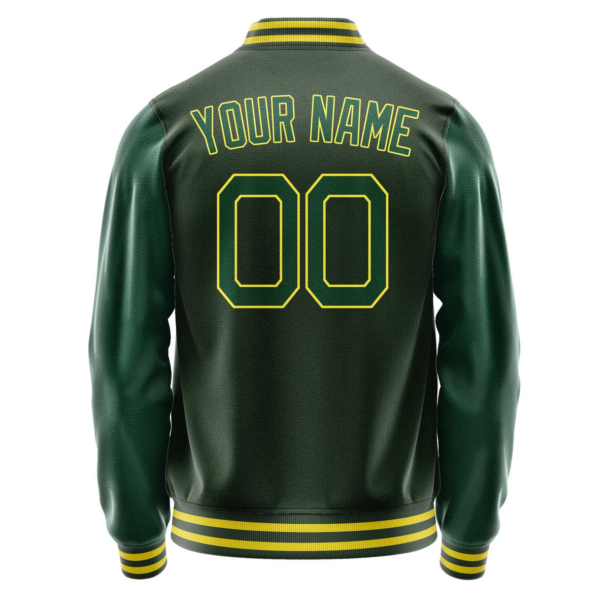 Custom Dark Green Green Jacket JA0606050626B22605