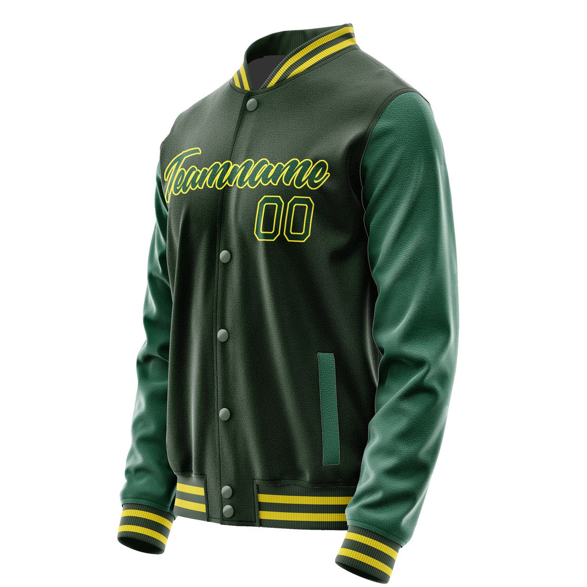 Custom Dark Green Green Jacket JA0606050626B22605