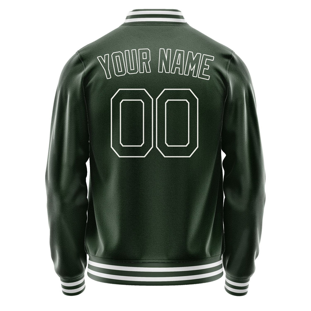 Custom Dark Green Dark Green Jacket JA0606060618B21806