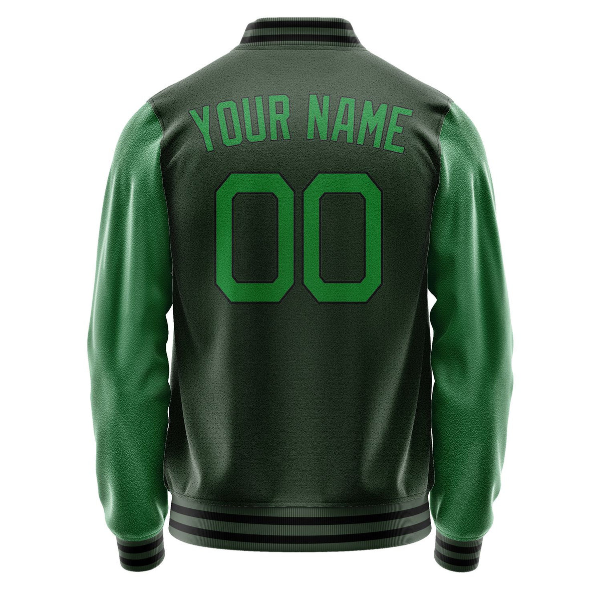 Custom Dark Green Emerald Green Jacket JA0606240617B21724