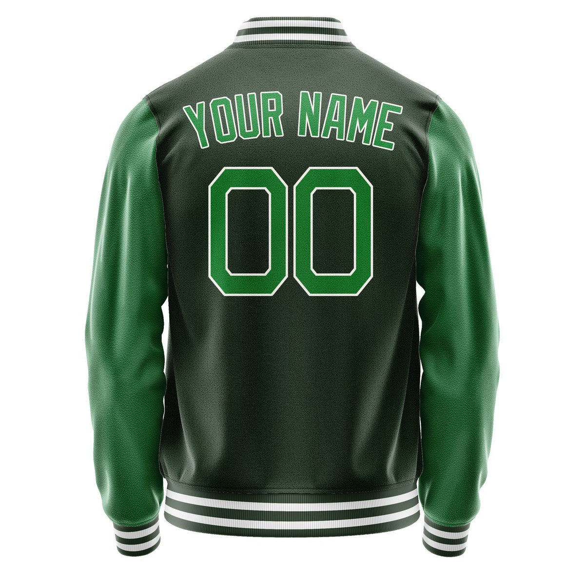 Custom Dark Green Emerald Green Jacket JA0606240618B21824