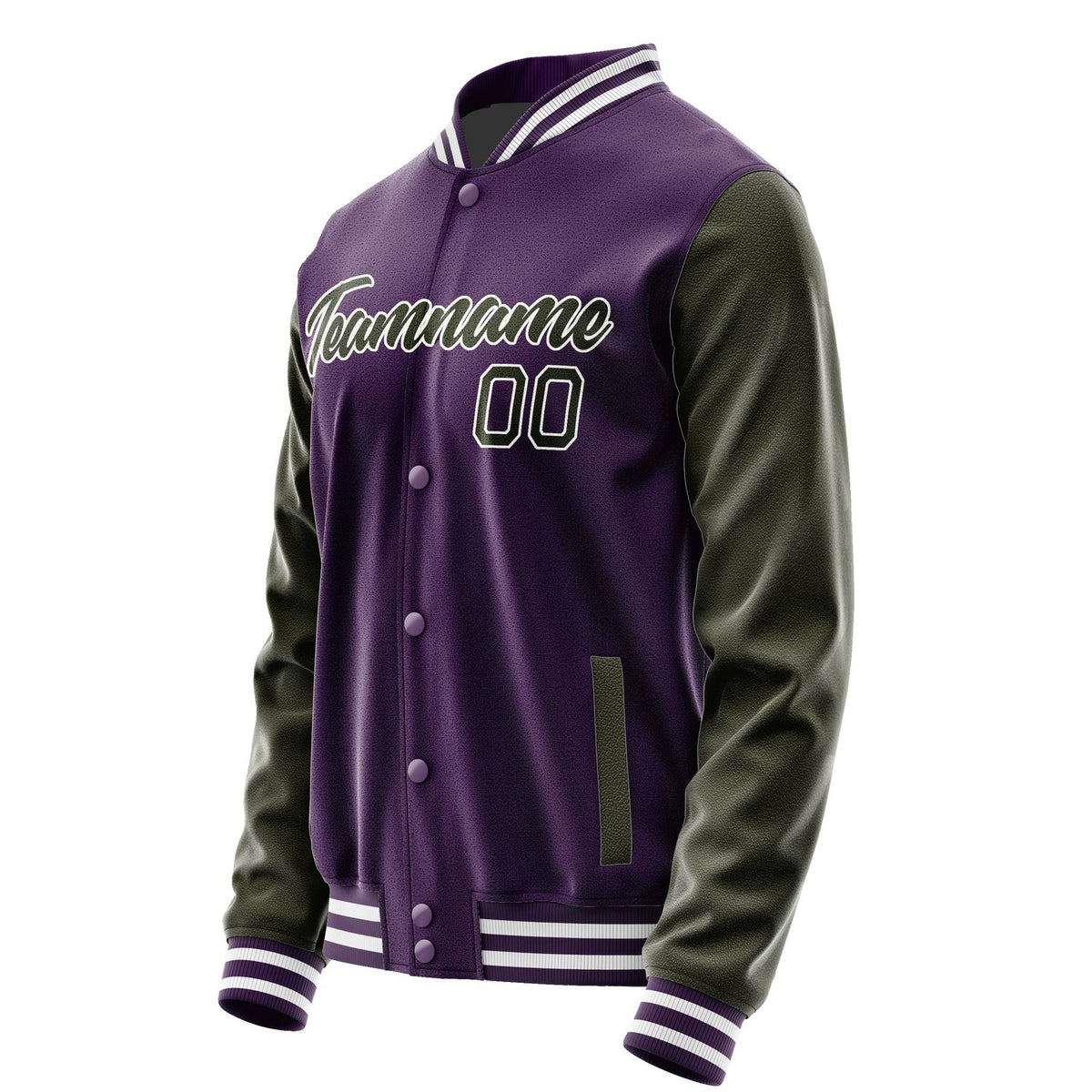 Custom Purple Brown Jacket JA0707010719B21901