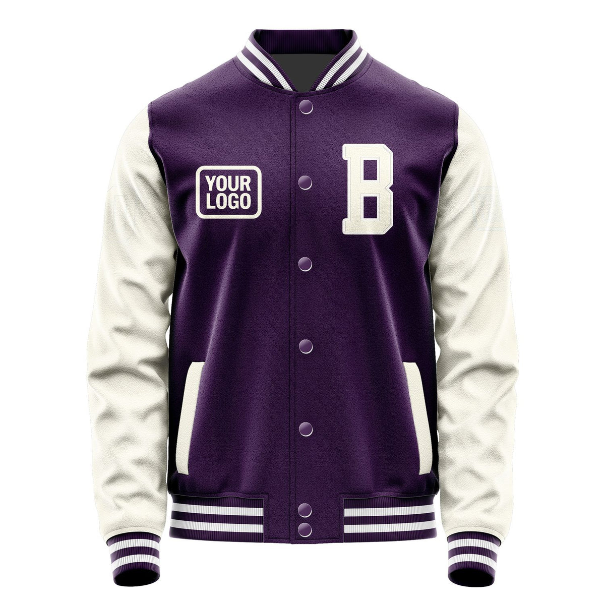 Custom Purple Cream Jacket JA070703071818030318