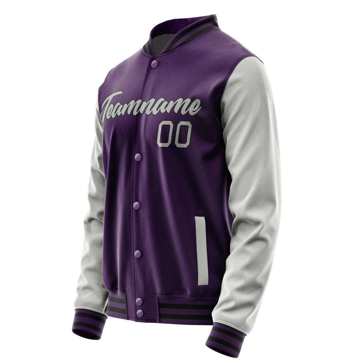 Custom Purple Cream Jacket JA0707030719B21903