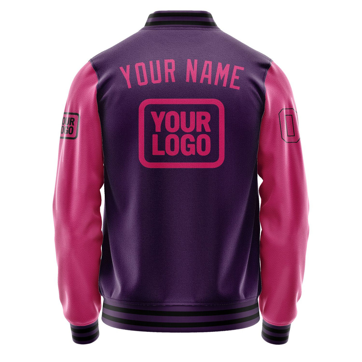 Custom Purple Pink Jacket JA070713071717131317