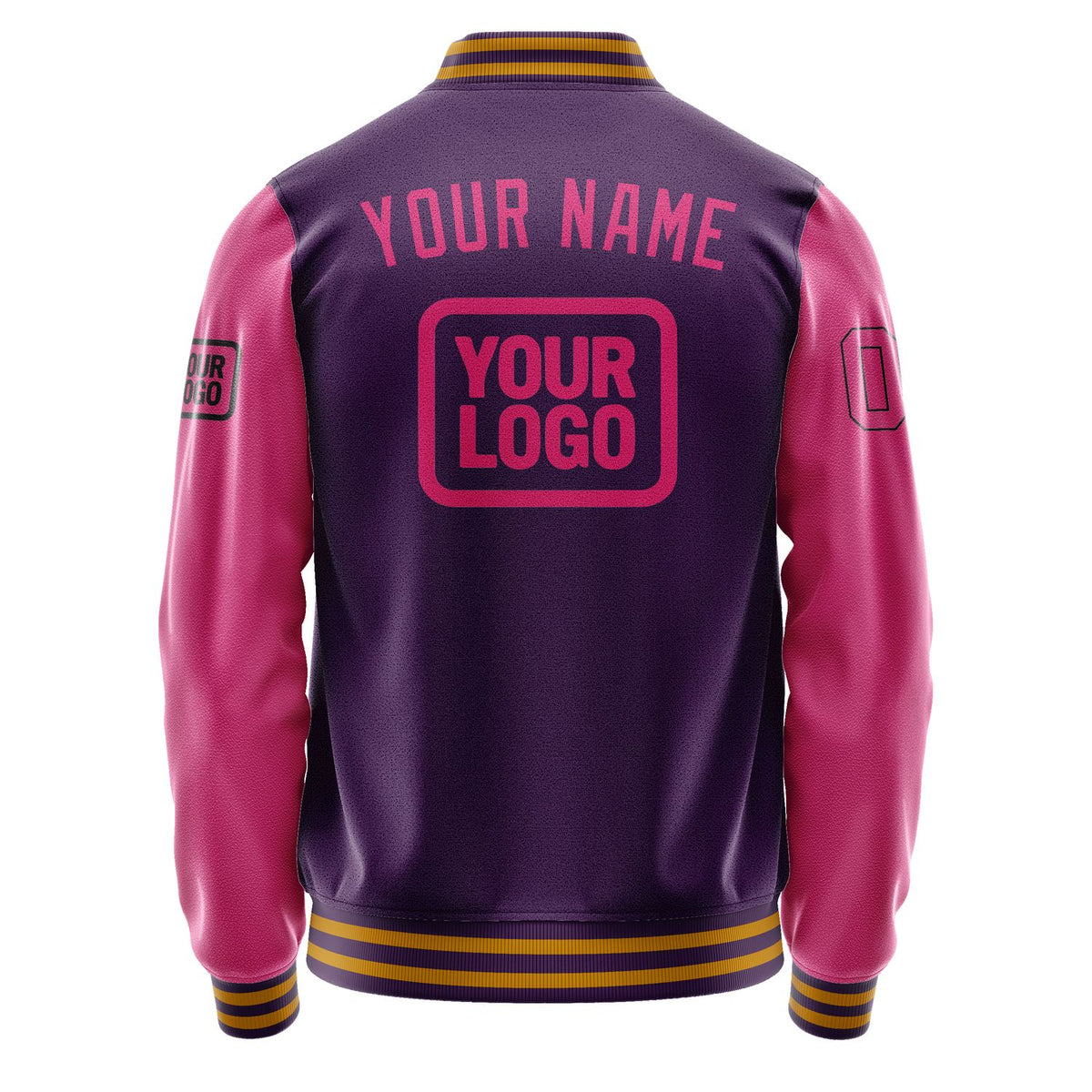 Custom Purple Pink Jacket JA070713071917131317