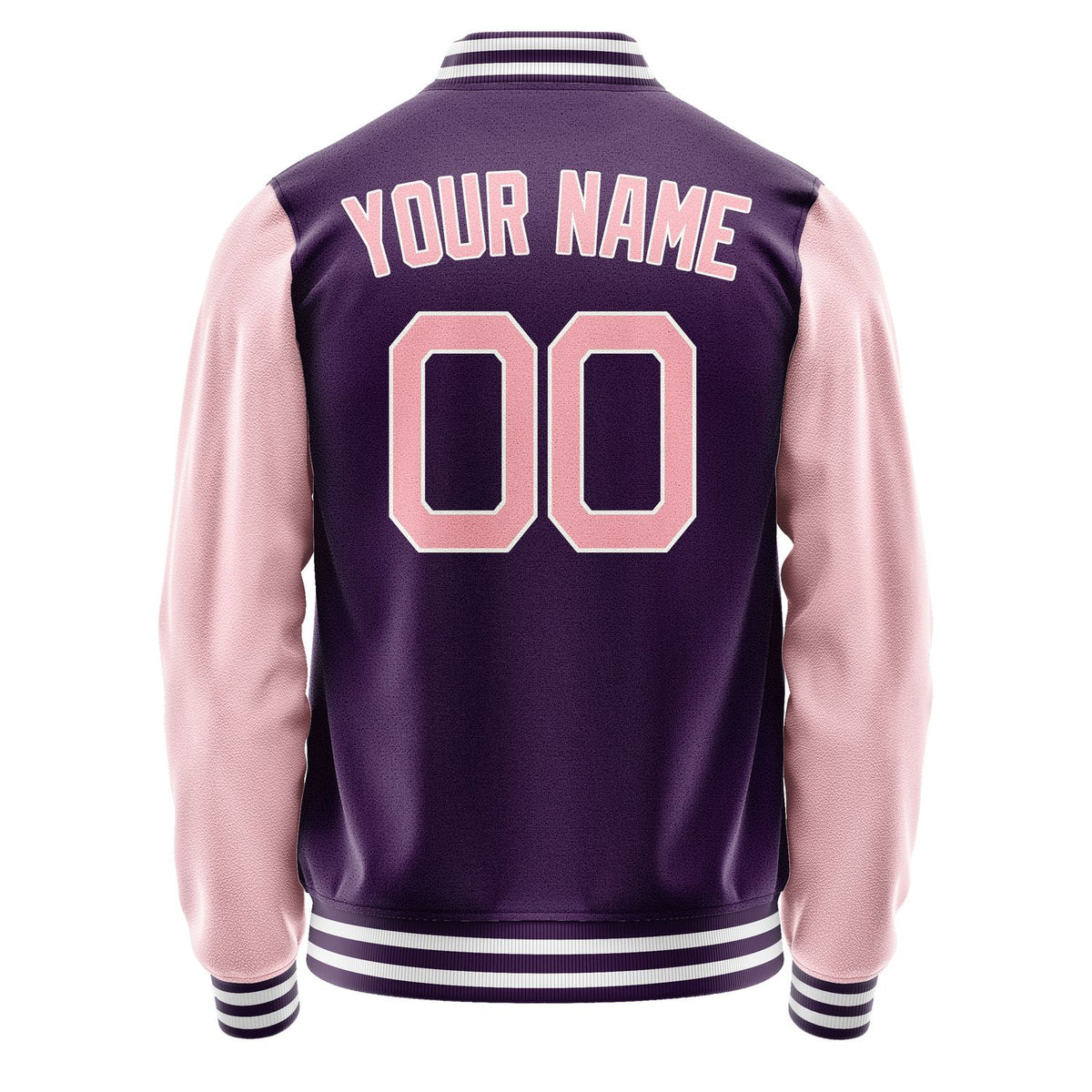 Custom Purple Light Pink Jacket JA0707210717B21721