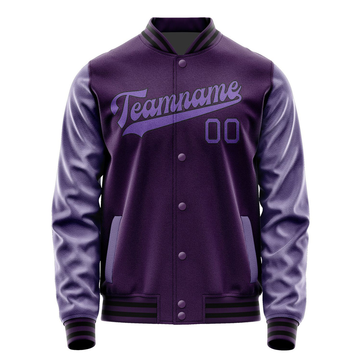 Custom Purple Light Purple Jacket JA0707230717B31723