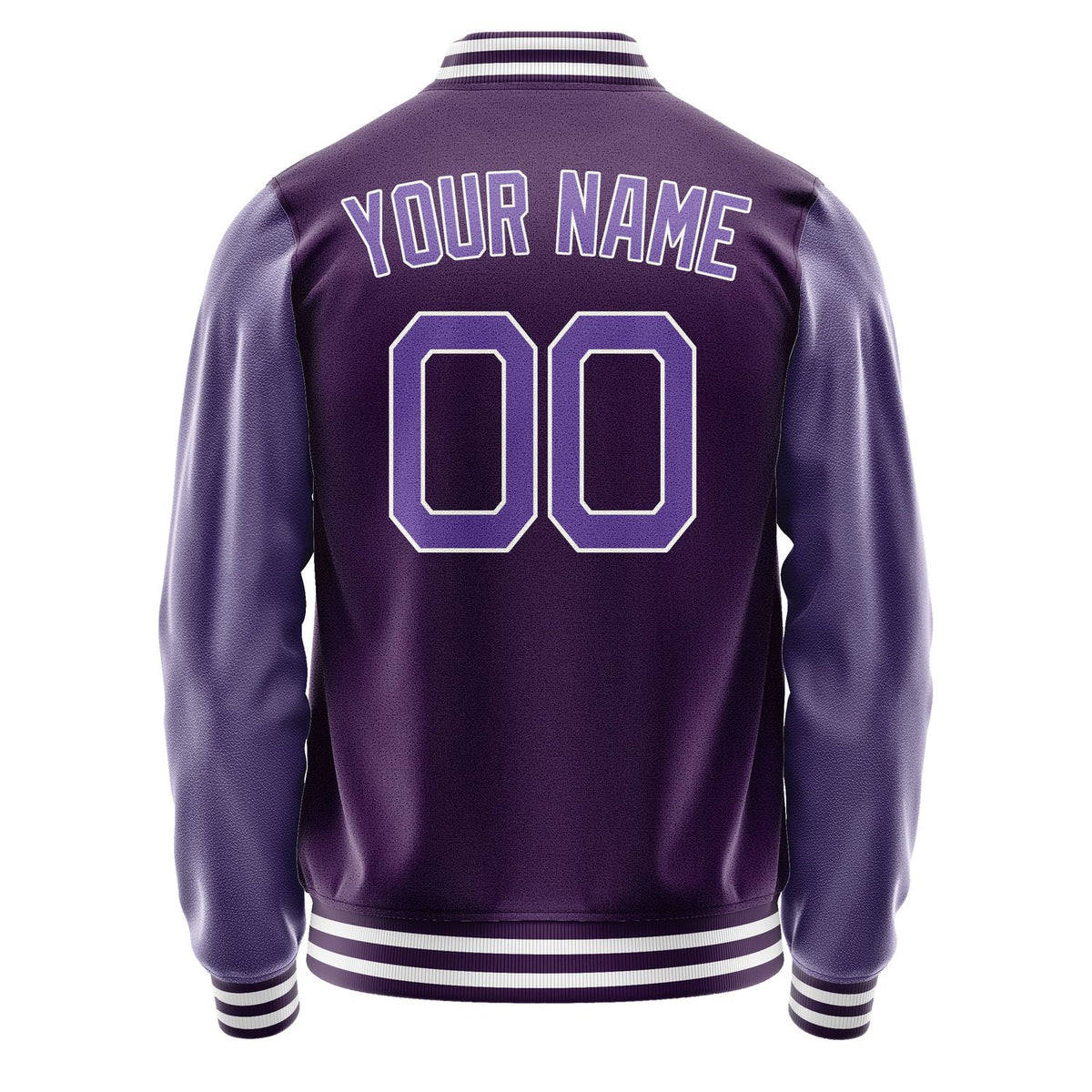 Custom Purple Light Purple Jacket JA0707230717B21723