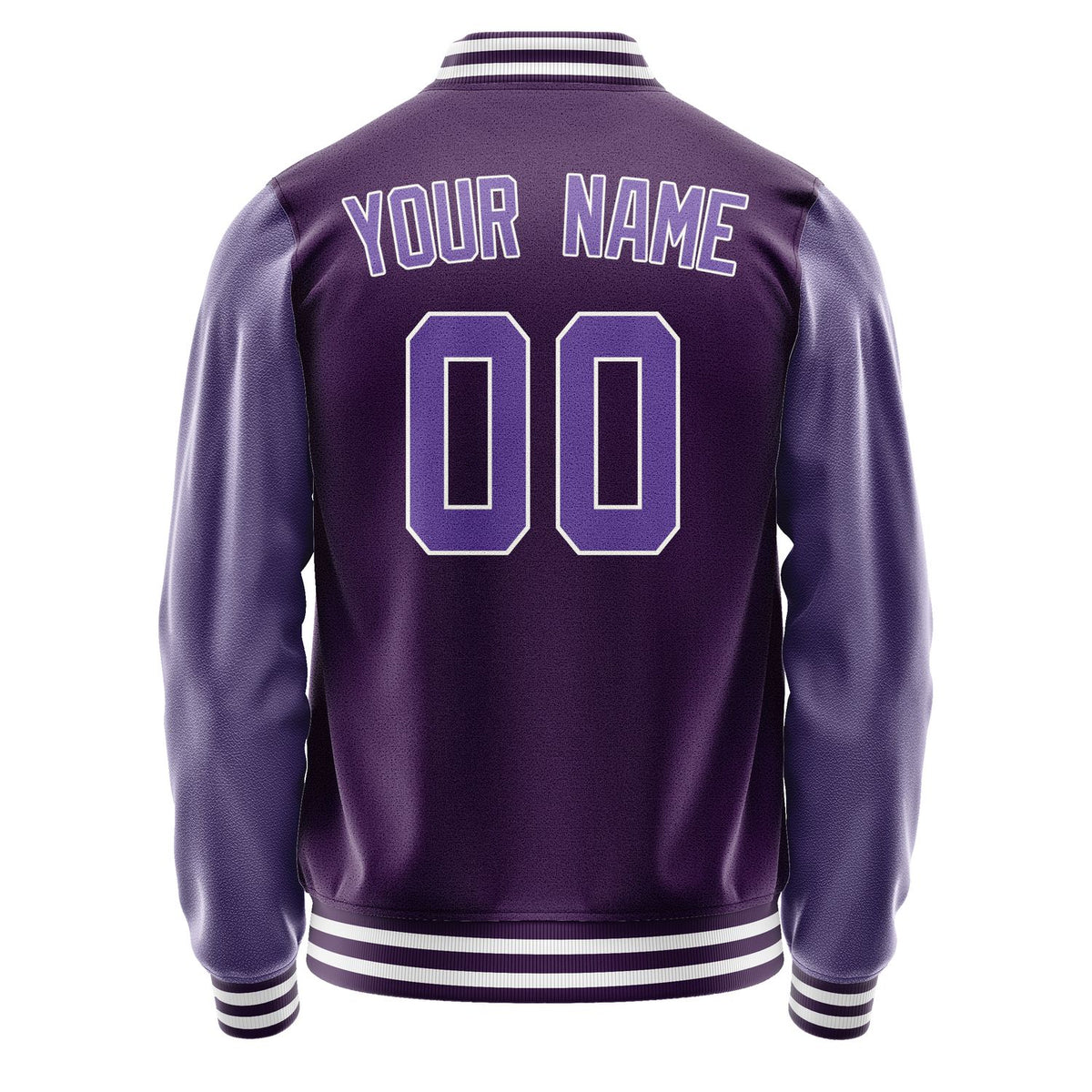 Custom Purple Light Purple Jacket JA0707230718B31823